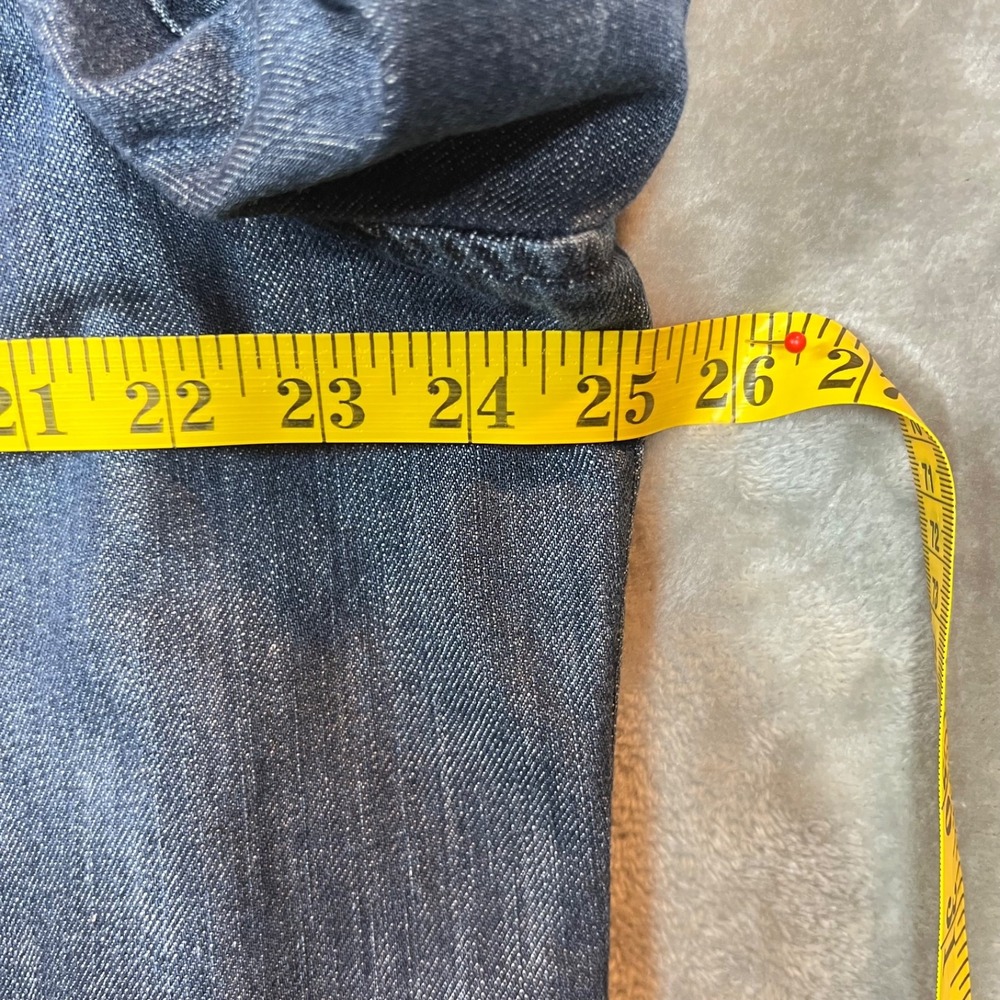 Lands' End Denim Chore Jacket Women's L/XL* (no tag) Classic Cotton Preppy - Picture 9 of 9